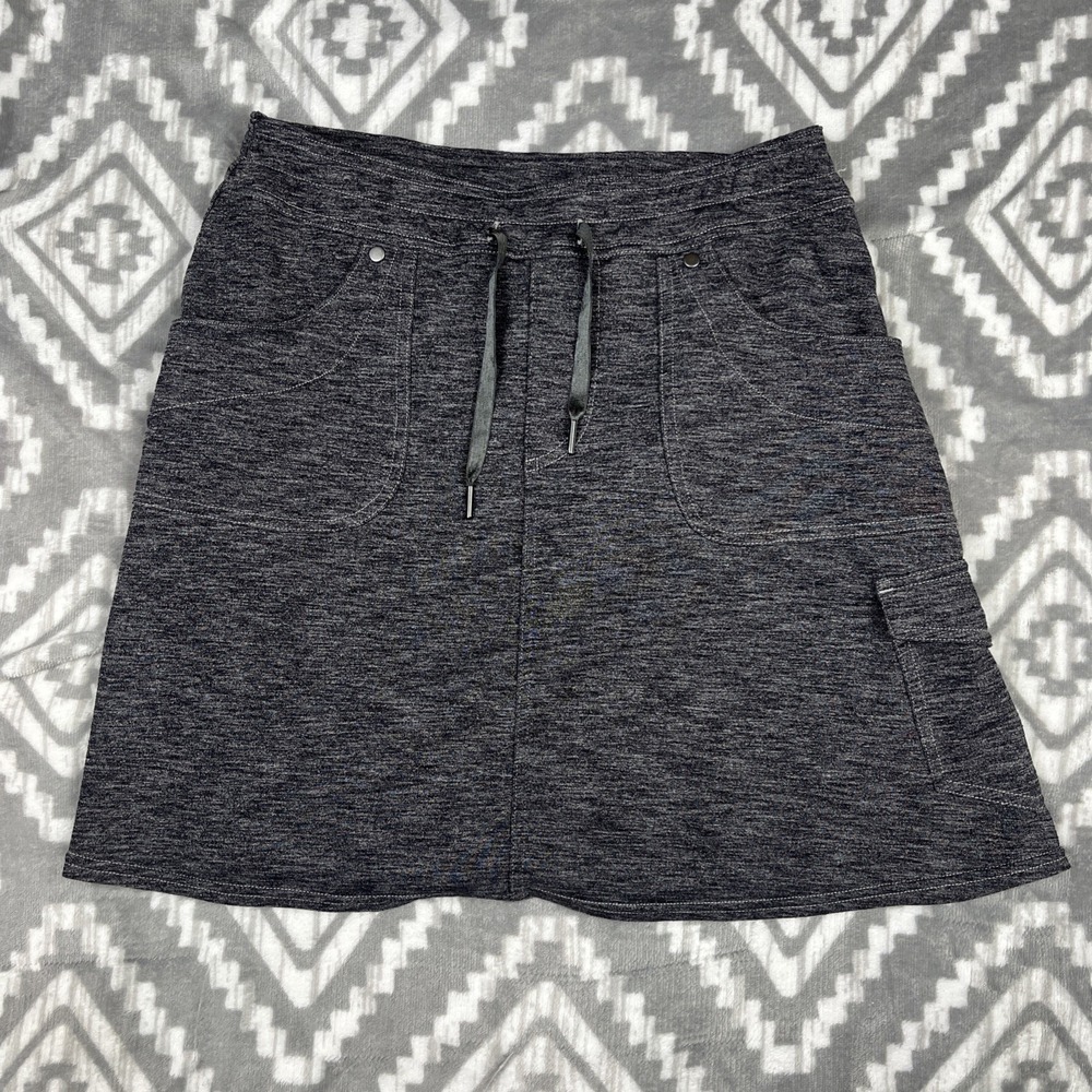 Kuhl Skirt Womens XS Heather Gray Mova Lined Skort Tennis Hiking Outdoors